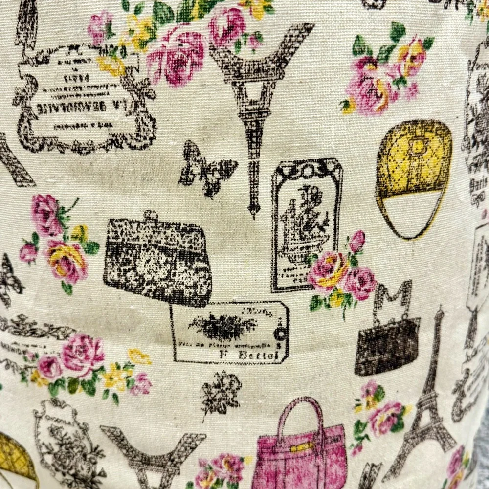 SOLD!Paris - Waterproof Foldable Laundry Hamper. 15.7"L x 15.7"W x 19.7"H. - Picture 2 of 6